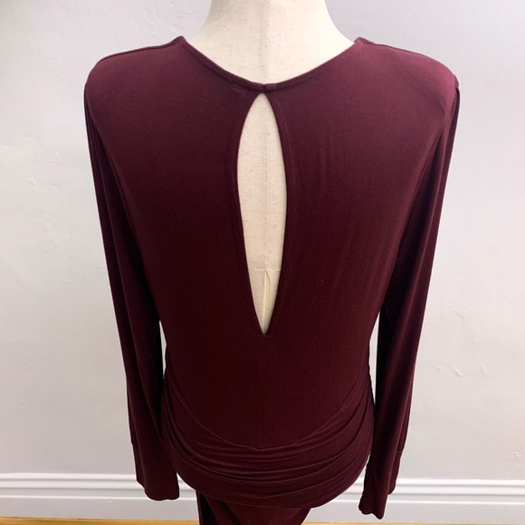 Young Fabulous and Broke Genesis Maroon Dress Size M - Picture 13 of 15